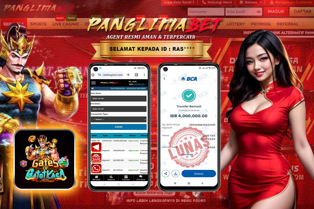 Panglimabet – Menang di Gates Of Gatotkaca Pragmatic Play