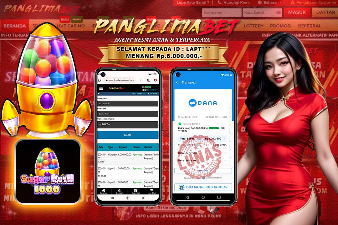 Panglimabet – Menang di Sugar Rush 1000 Pragmatic Play