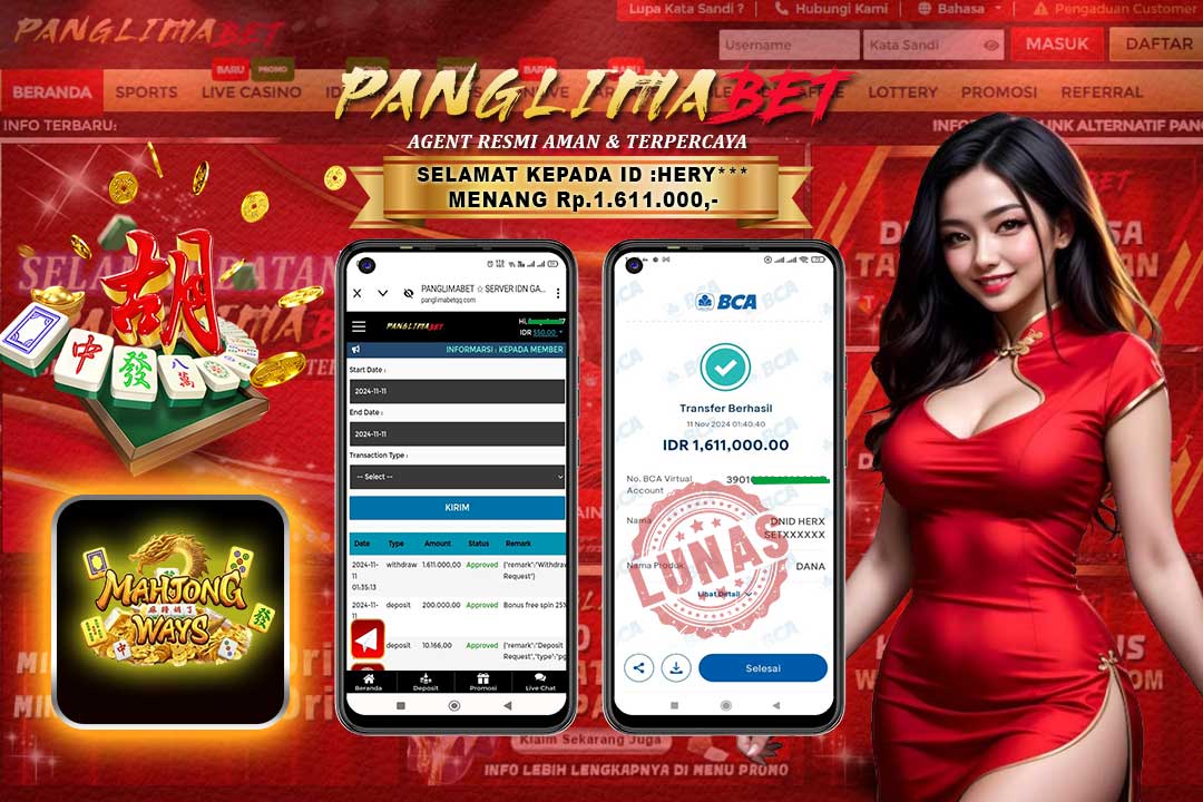 Panglimabet – Menang di Mahjong Ways 1 Pg Soft