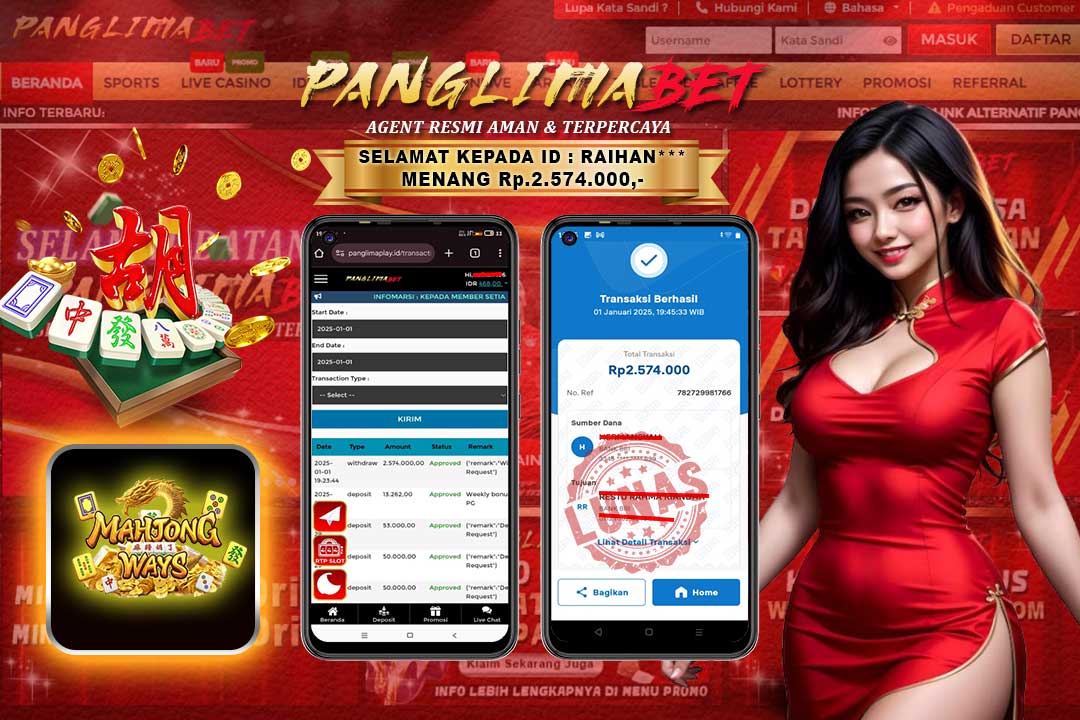 Panglimabet – Menang di Mahjong Ways Pg Soft