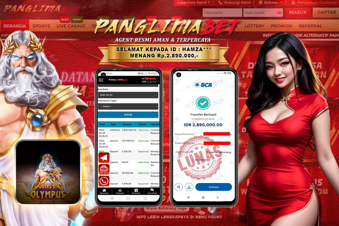 Panglimabet – Menang di Gate Of Olympus Pragmatic Play