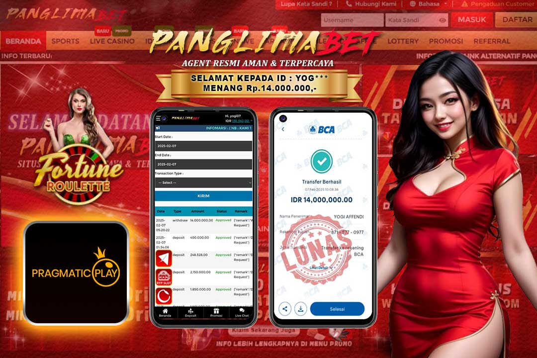 Panglimabet – Menang di Fortune Roulette Pragmatic Play