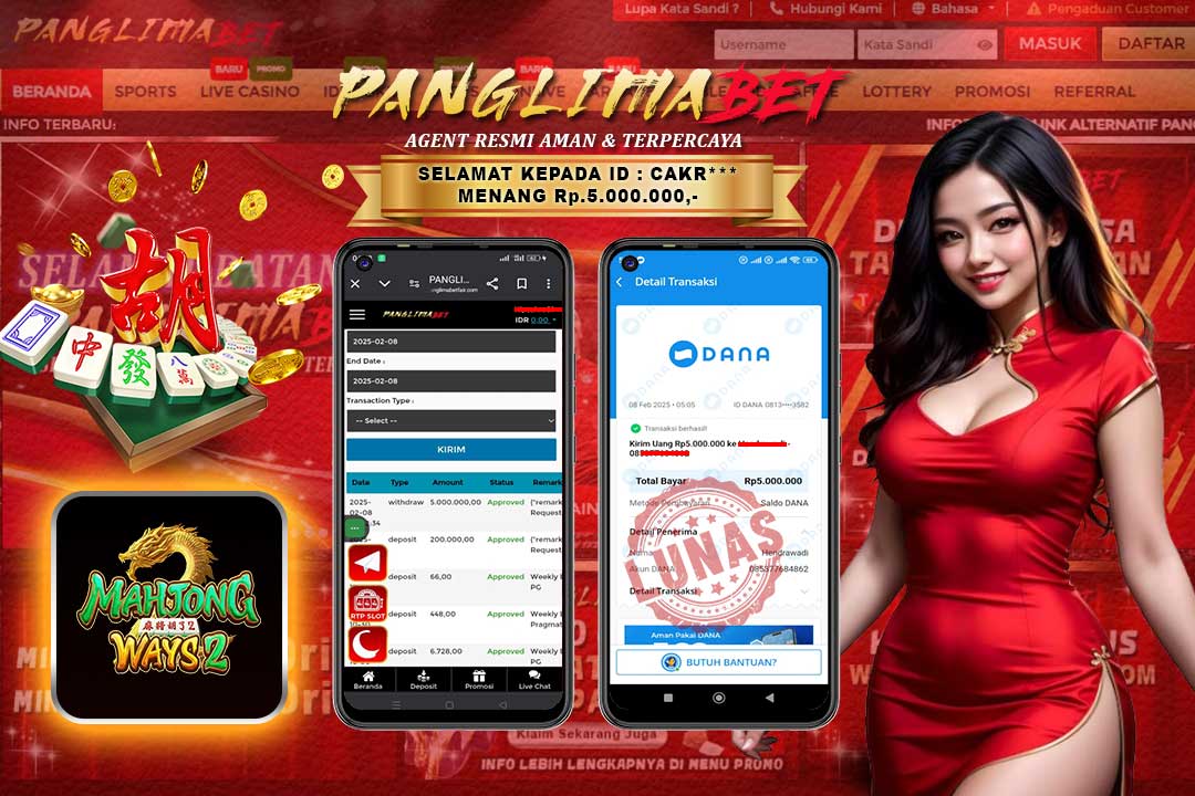 Panglimabet – Menang di Mahjong Ways 2 Pg Soft