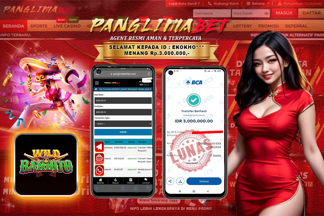 Panglimabet – Menang di Wild Bandito PG Soft