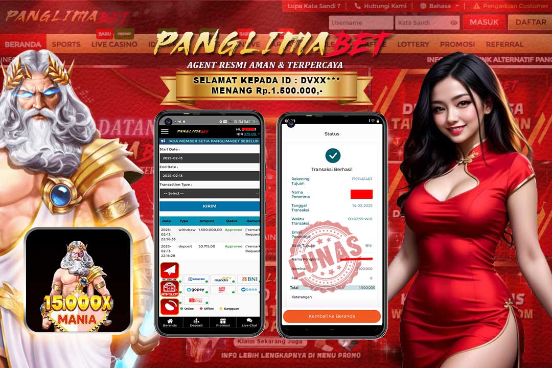 Panglimabet – Menang di Gate Of Olympus 15000x Pragmatic Play