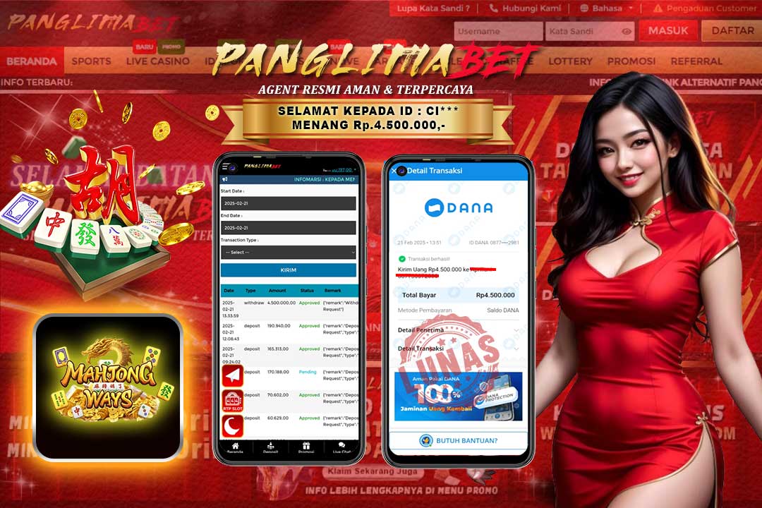 Panglimabet – Menang di Mahjong Ways PG Soft