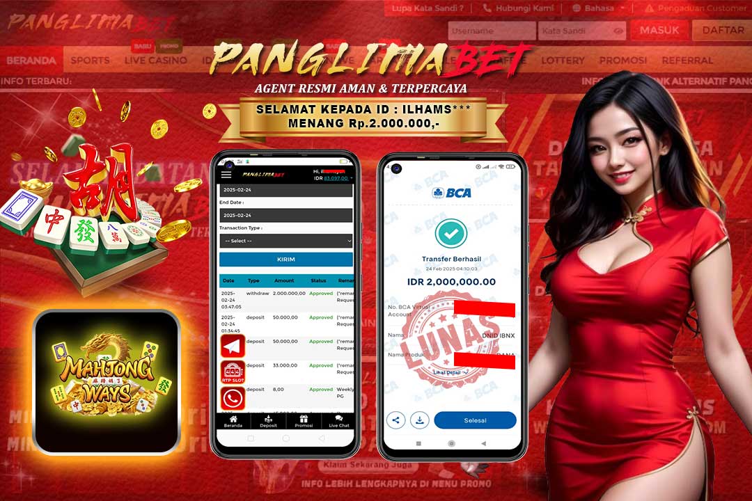 Panglimabet – Menang di Mahjong Ways PG Soft