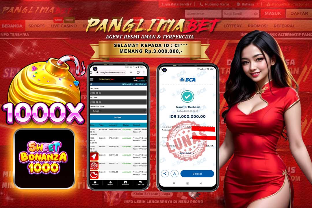 Panglimabet – Menang di Sweet Bonanza 1000 Pragmatic Play