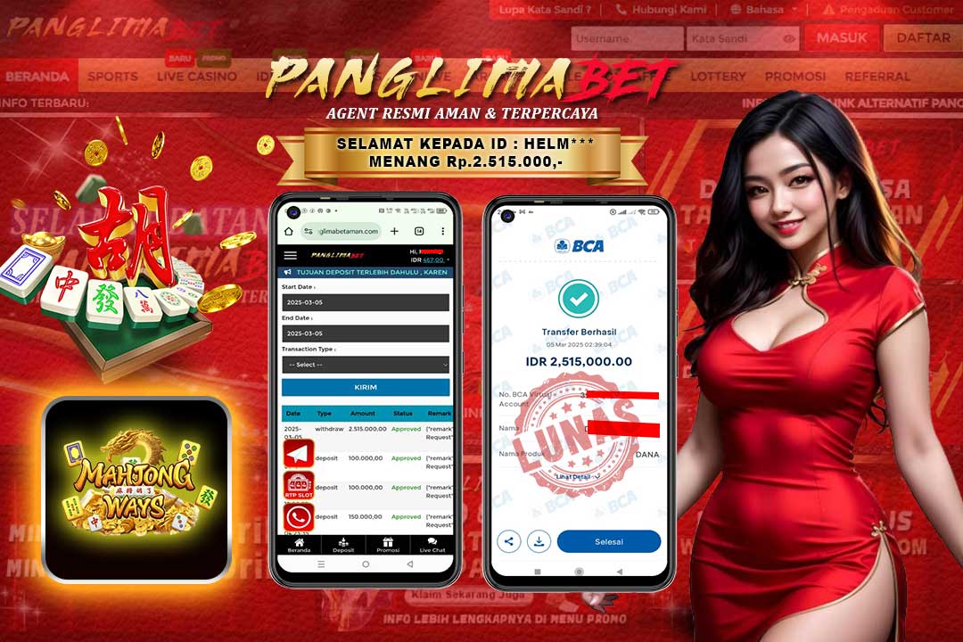 Panglimabet – Menang di Mahjong Ways PG Soft