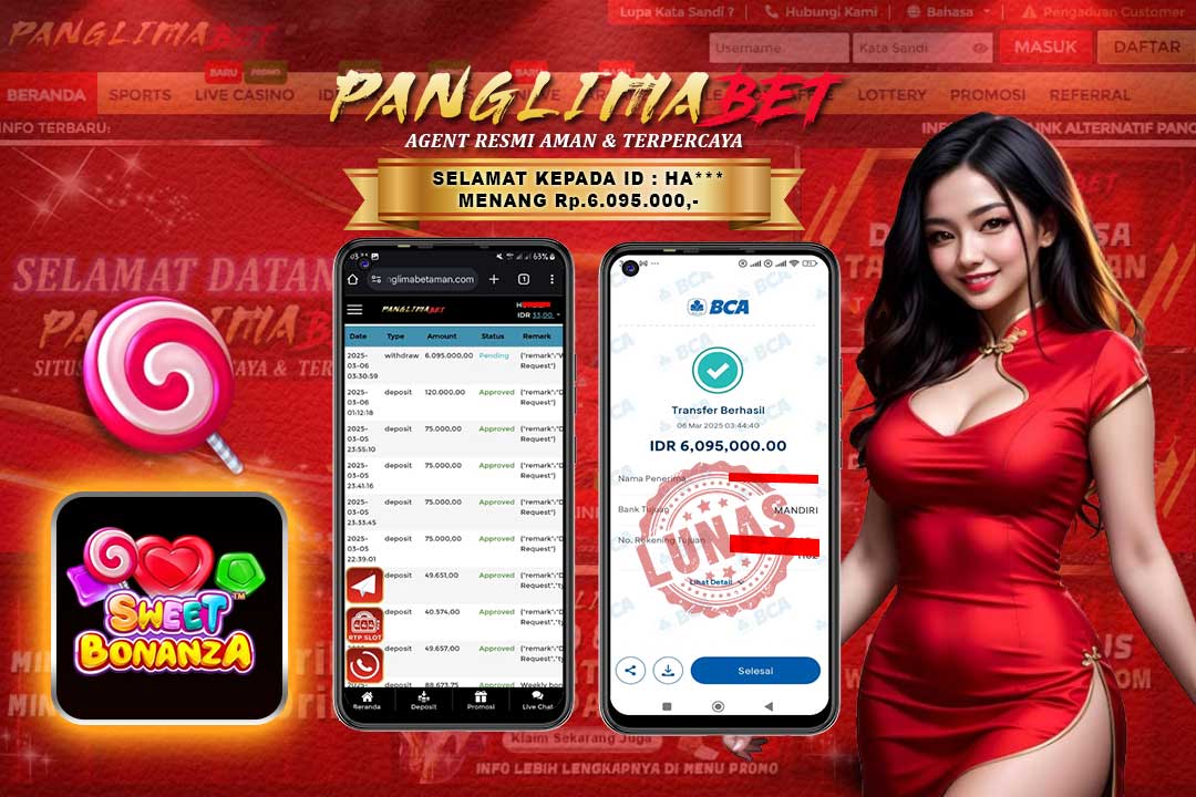 Panglimabet – Menang di Sweet Bonanza Pragmatic Play