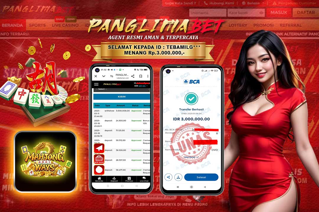 Panglimabet – Menang di Mahjong Ways PG Soft